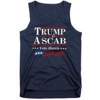 Trump A Scab Vote Harris Uaw Meme Funny Tank Top