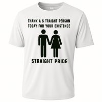 Thank A Straight Person Today For Your Existence Straight Pride Performance Shirt