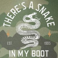 ThereS A Snake In My Boot Est 1995 Meme Funny Snake Legacy Tie Dye Trucker Hat