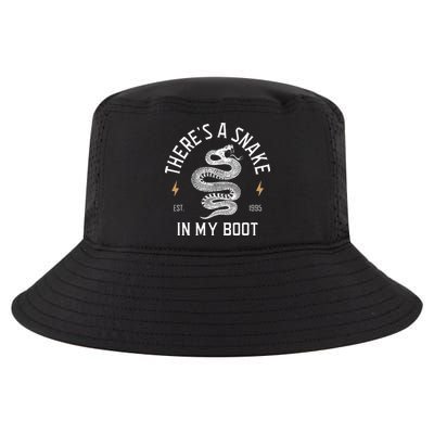 ThereS A Snake In My Boot Est 1995 Meme Funny Snake Cool Comfort Performance Bucket Hat