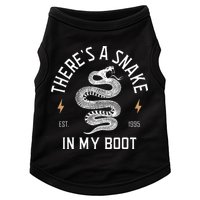 ThereS A Snake In My Boot Est 1995 Meme Funny Snake Doggie Tank