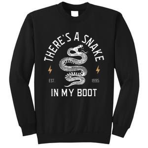 ThereS A Snake In My Boot Est 1995 Meme Funny Snake Sweatshirt