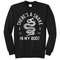 ThereS A Snake In My Boot Est 1995 Meme Funny Snake Sweatshirt