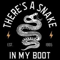 ThereS A Snake In My Boot Est 1995 Meme Funny Snake Bucket Hat