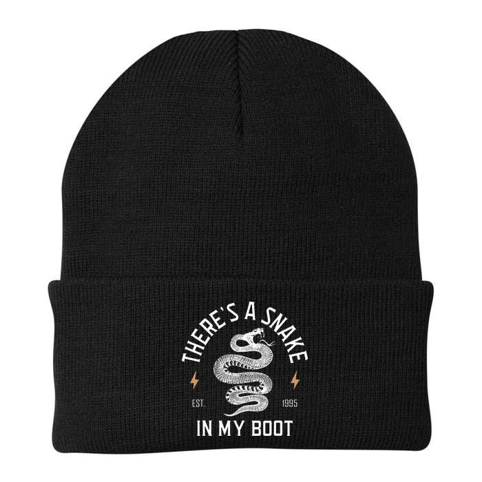 ThereS A Snake In My Boot Est 1995 Meme Funny Snake Beanie