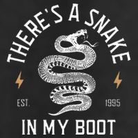 ThereS A Snake In My Boot Est 1995 Meme Funny Snake Beanie