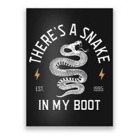 ThereS A Snake In My Boot Est 1995 Meme Funny Snake Poster
