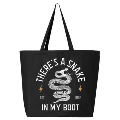 ThereS A Snake In My Boot Est 1995 Meme Funny Snake 25L Jumbo Tote