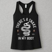 ThereS A Snake In My Boot Est 1995 Meme Funny Snake Womens Tank Top