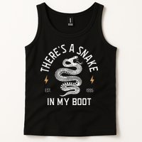 ThereS A Snake In My Boot Est 1995 Meme Funny Snake Tank Top