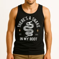 ThereS A Snake In My Boot Est 1995 Meme Funny Snake Tank Top