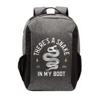 ThereS A Snake In My Boot Est 1995 Meme Funny Snake Vector Backpack