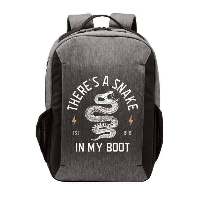 ThereS A Snake In My Boot Est 1995 Meme Funny Snake Vector Backpack