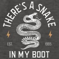 ThereS A Snake In My Boot Est 1995 Meme Funny Snake Vector Backpack