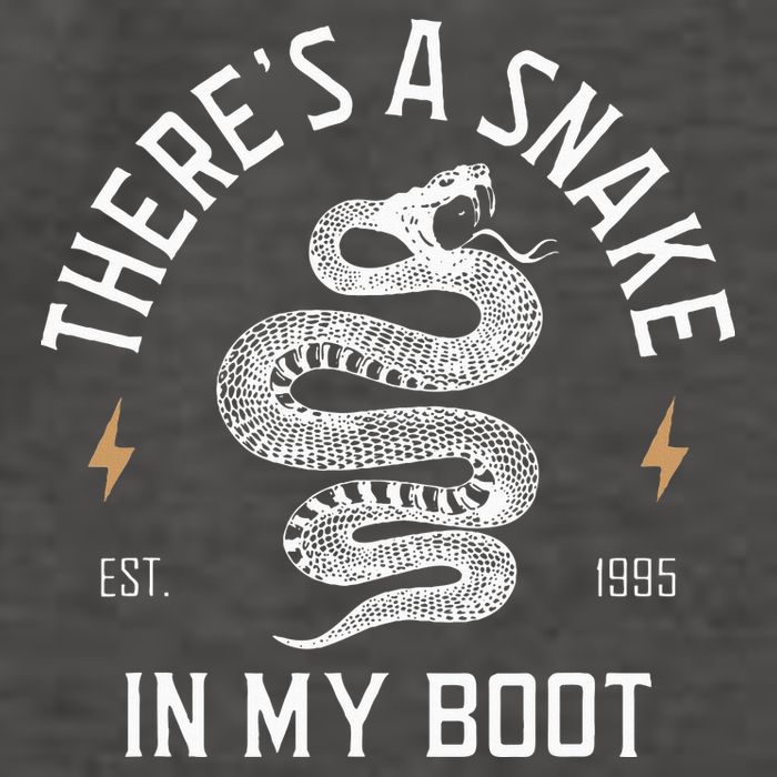 ThereS A Snake In My Boot Est 1995 Meme Funny Snake Vector Backpack