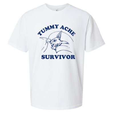 Tummy Ache Survivor Sueded Cloud Jersey T-Shirt