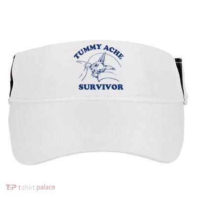 Tummy Ache Survivor Adult Drive Performance Visor