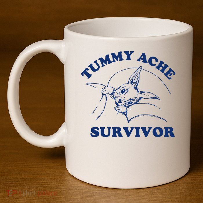 Tummy Ache Survivor 11oz C Handle Ceramic Mug