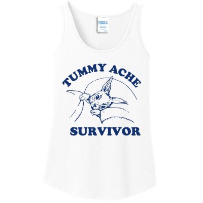 Tummy Ache Survivor Ladies Essential Tank