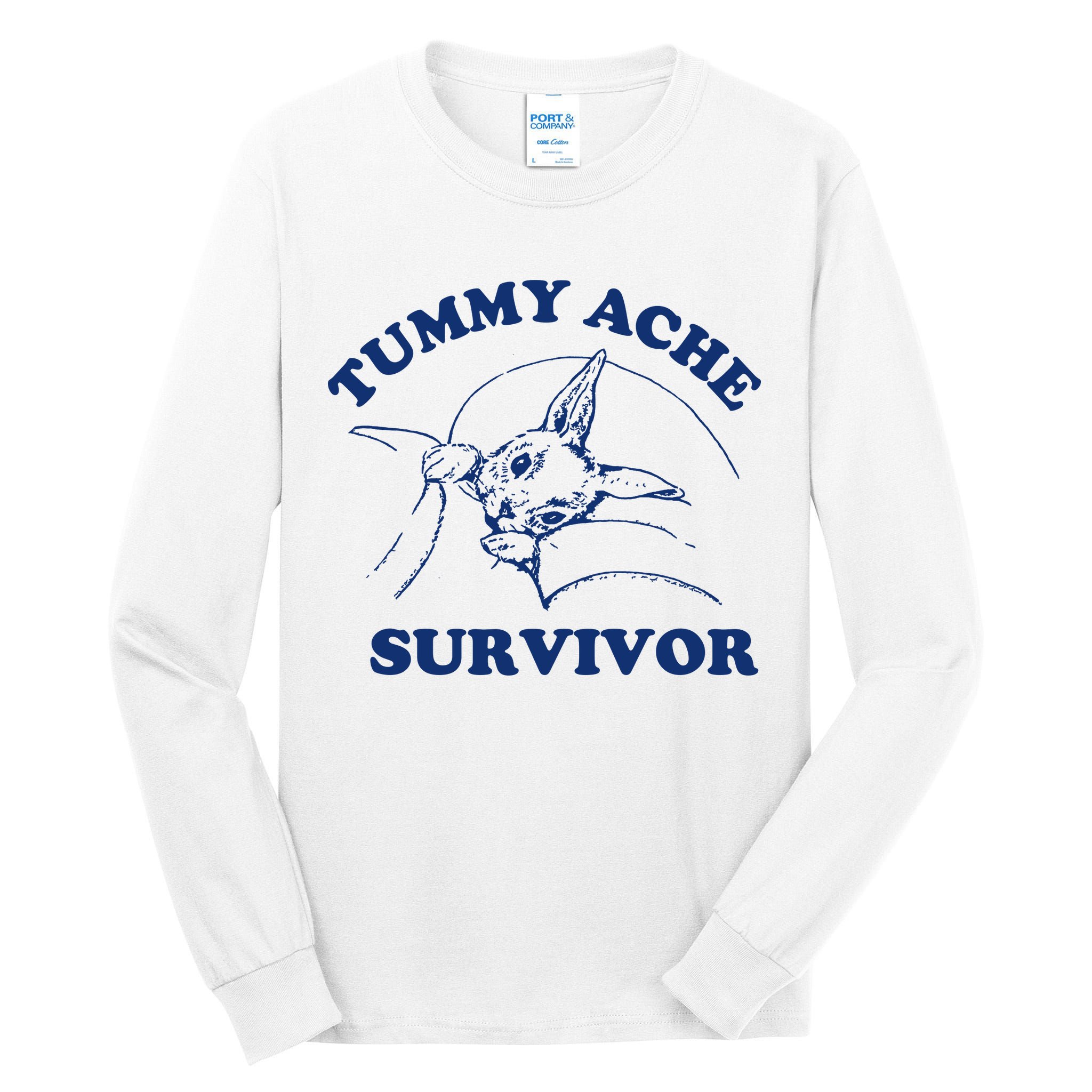 Tummy Ache Survivor Tall Long Sleeve T-Shirt
