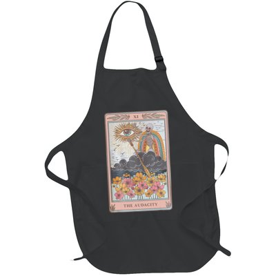 The Audacity Skeleton Tarot Card Sun Eye Aesthetic Apron