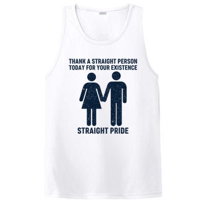 Thank A Straight Person Today For Your Existence Straight PosiCharge Competitor Tank