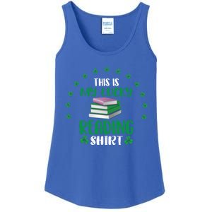 Teachers And Students Funny St Patrick Day Reading Gift Ladies Essential Tank