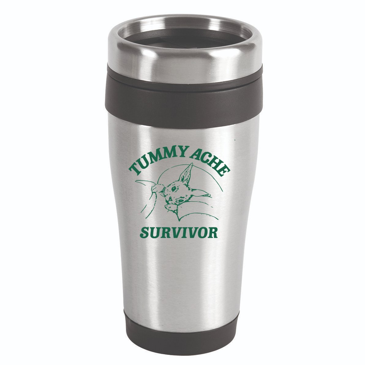 Tummy Ache Survivor Tummy Ache 16oz Travel Tumbler