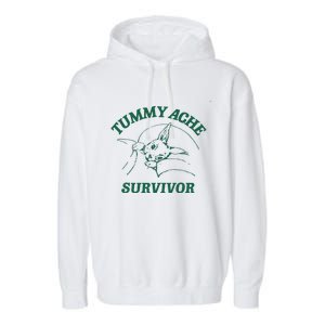 Tummy Ache Survivor Tummy Ache Garment-Dyed Fleece Hoodie