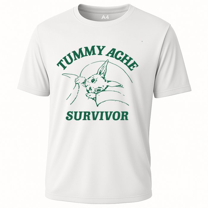 Tummy Ache Survivor Tummy Ache Cooling Performance Crew T-Shirt