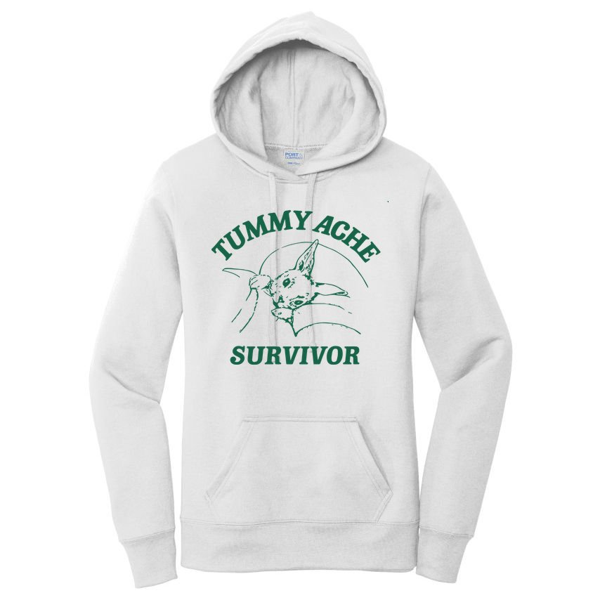 Tummy Ache Survivor Tummy Ache Women's Pullover Hoodie