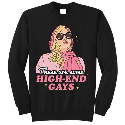 These Are Some High End Gays LGBT Sweatshirt