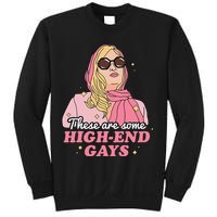 These Are Some High End Gays LGBT Sweatshirt
