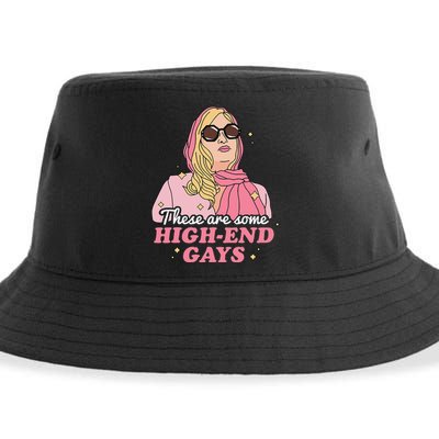 These Are Some High End Gays LGBT Sustainable Bucket Hat