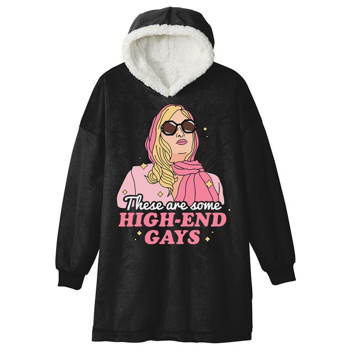 These Are Some High End Gays LGBT Hooded Wearable Blanket