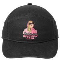 These Are Some High End Gays LGBT 7-Panel Snapback Hat