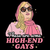 These Are Some High End Gays LGBT 16 in Basic Backpack