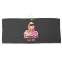 These Are Some High End Gays LGBT Large Microfiber Waffle Golf Towel