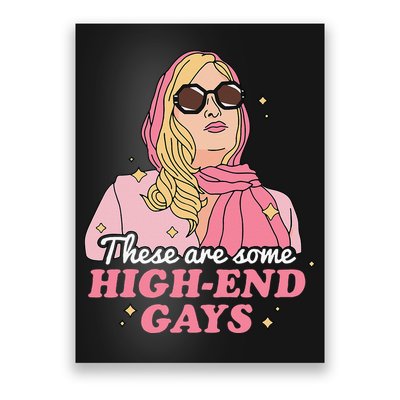 These Are Some High End Gays LGBT Poster