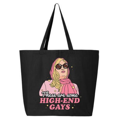 These Are Some High End Gays LGBT 25L Jumbo Tote