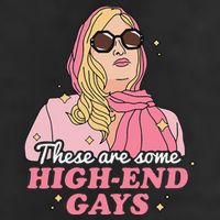 These Are Some High End Gays LGBT 25L Jumbo Tote