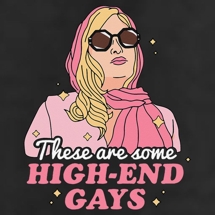 These Are Some High End Gays LGBT 25L Jumbo Tote