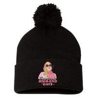 These Are Some High End Gays LGBT Pom Pom 12in Knit Beanie