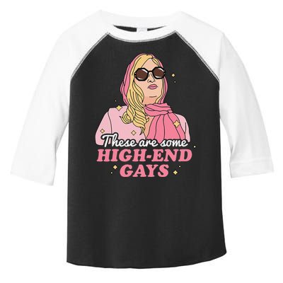 These Are Some High End Gays LGBT Toddler Fine Jersey T-Shirt