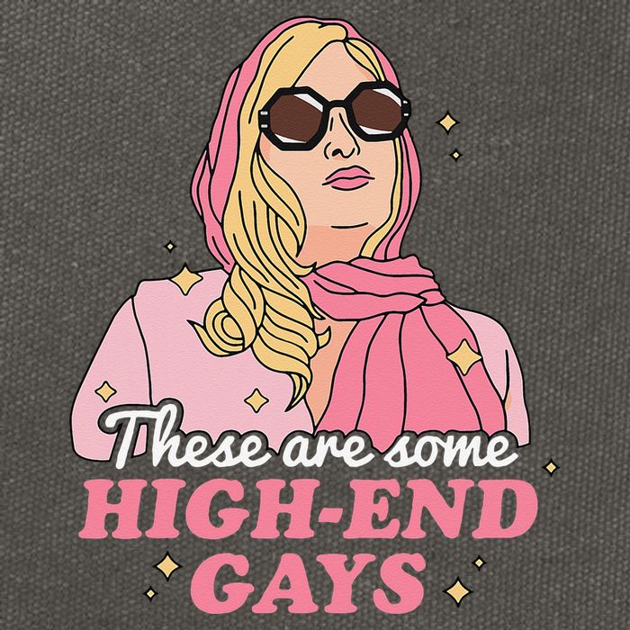 These Are Some High End Gays LGBT Cotton Canvas Backpack