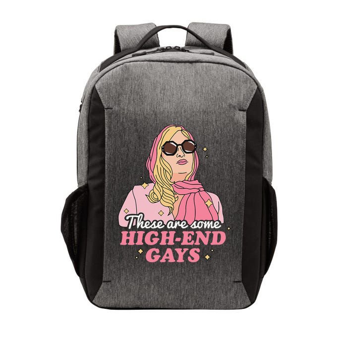 These Are Some High End Gays LGBT Vector Backpack