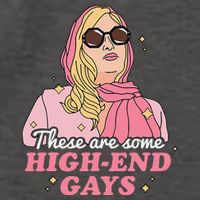 These Are Some High End Gays LGBT Vector Backpack