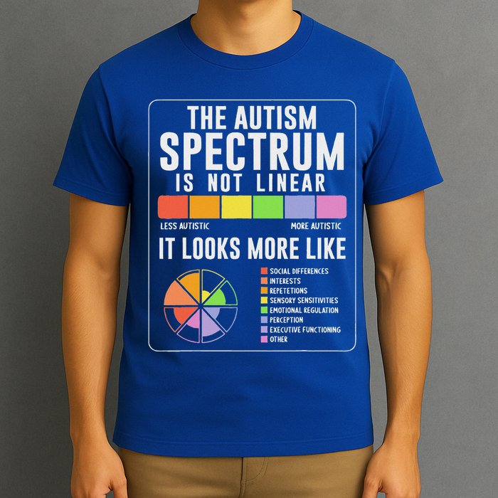 The Autism Spectrum Is Not Linear  T-Shirt