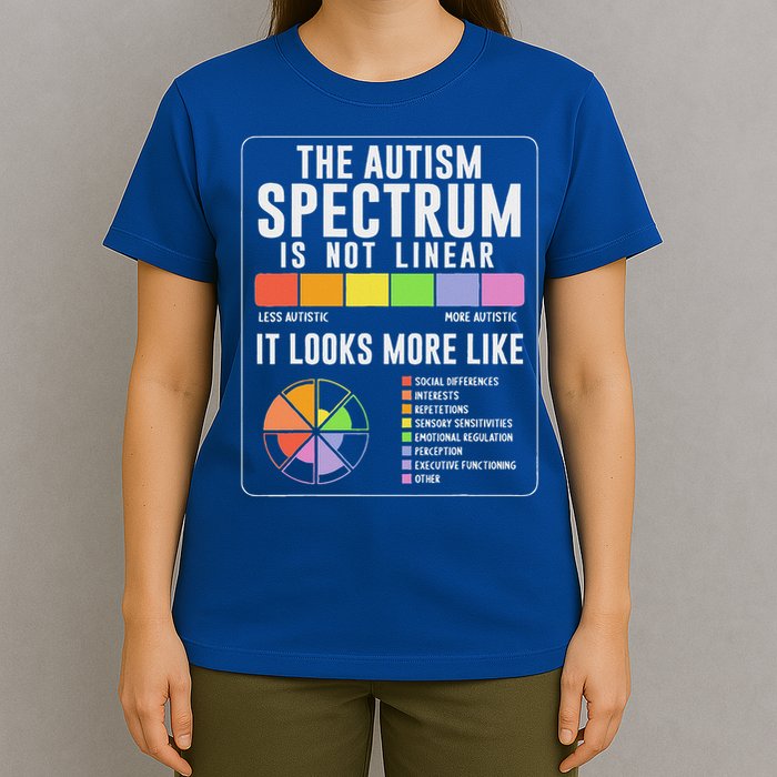 The Autism Spectrum Is Not Linear  T-Shirt