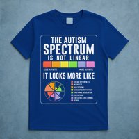 The Autism Spectrum Is Not Linear  T-Shirt